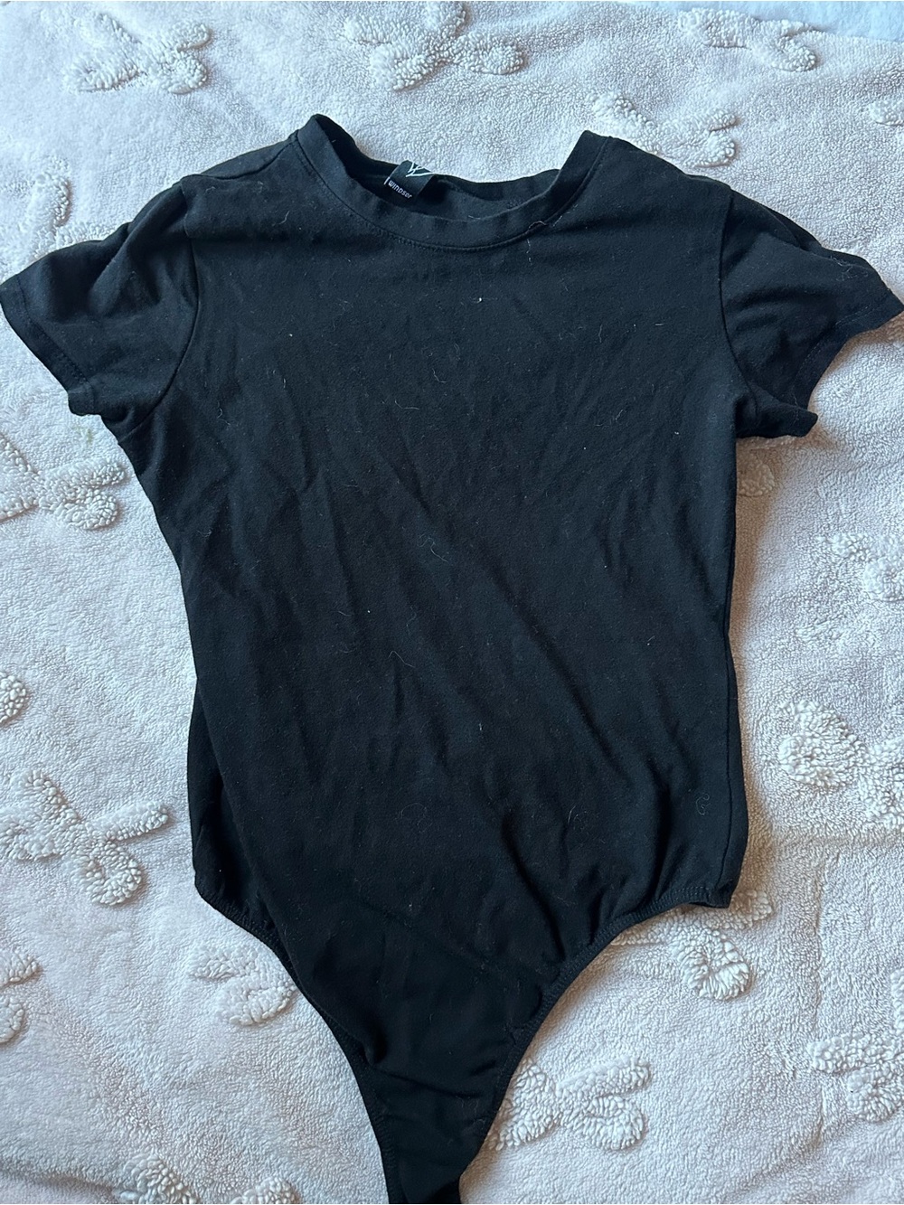 Windsor Black Short Sleeve Bodysuit